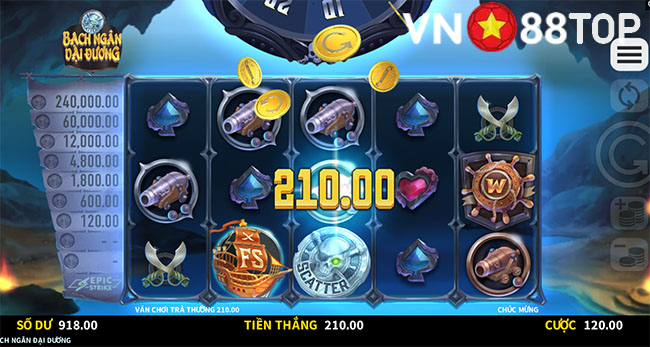 Khám phá Silver Seas Slot – Những phi vụ cướp biển bí ẩn